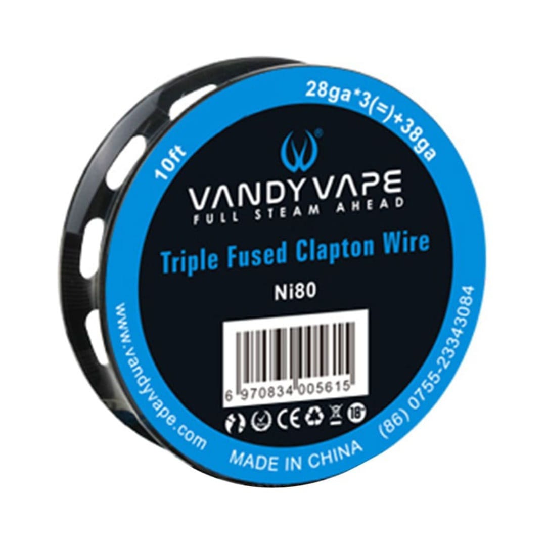 Fio Triple Fused Clapton Wire - Vandy Vape